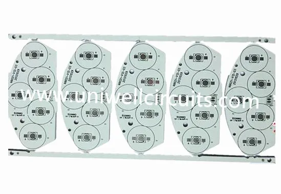 Bord Ciorcad Clóbhuailte Bonn Alúmanaim Ilbhliantúil